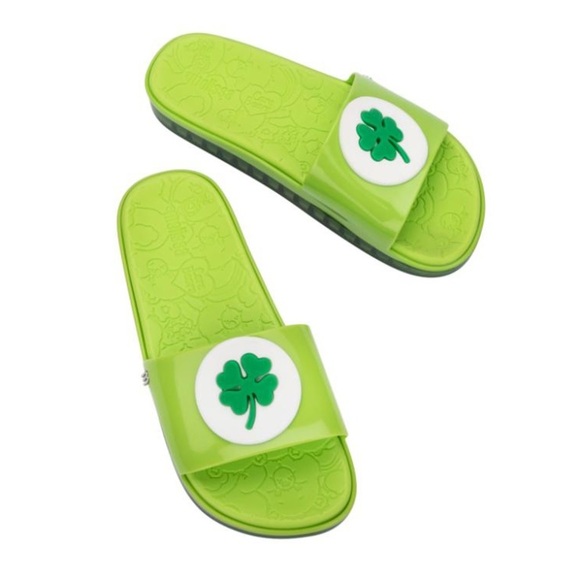 SLIDES | WOMENS MELISSA BEACH SLIDE NEXT GEN +‎ CARE BEARS – GREEN - Picture 3 of 7